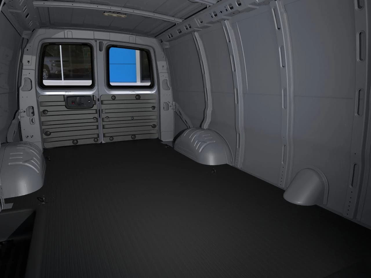GMC Savana Cargo Van Work Van RWD 2500 135" 2025 — side view