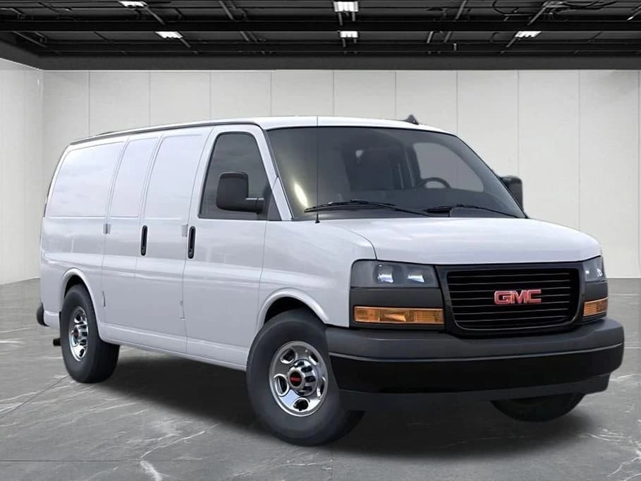 GMC Savana Cargo Van Work Van RWD 2500 135" 2025 — side view