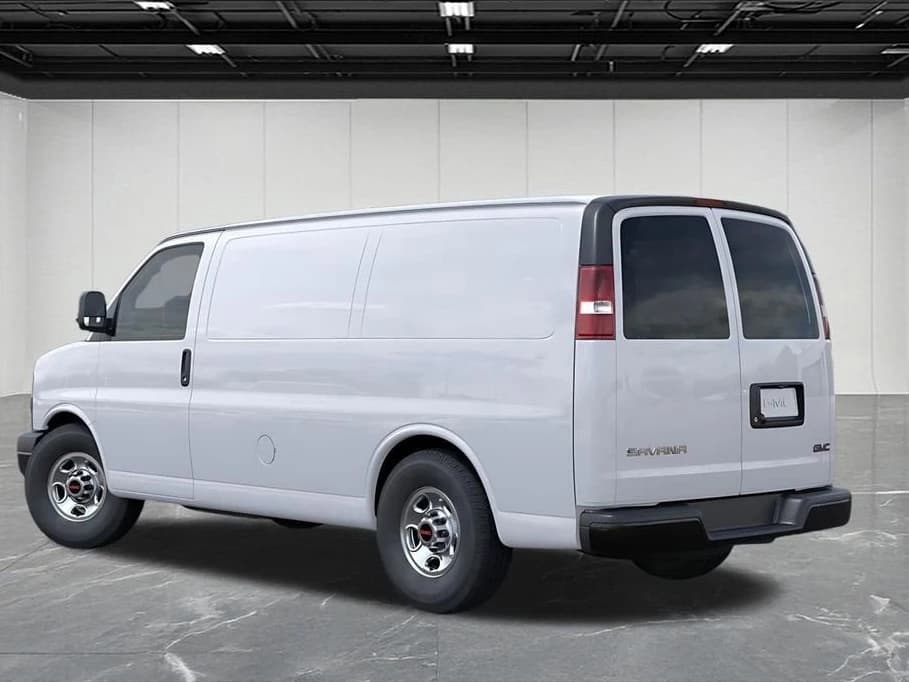 GMC Savana Cargo Van Work Van RWD 2500 135" 2025 — side view