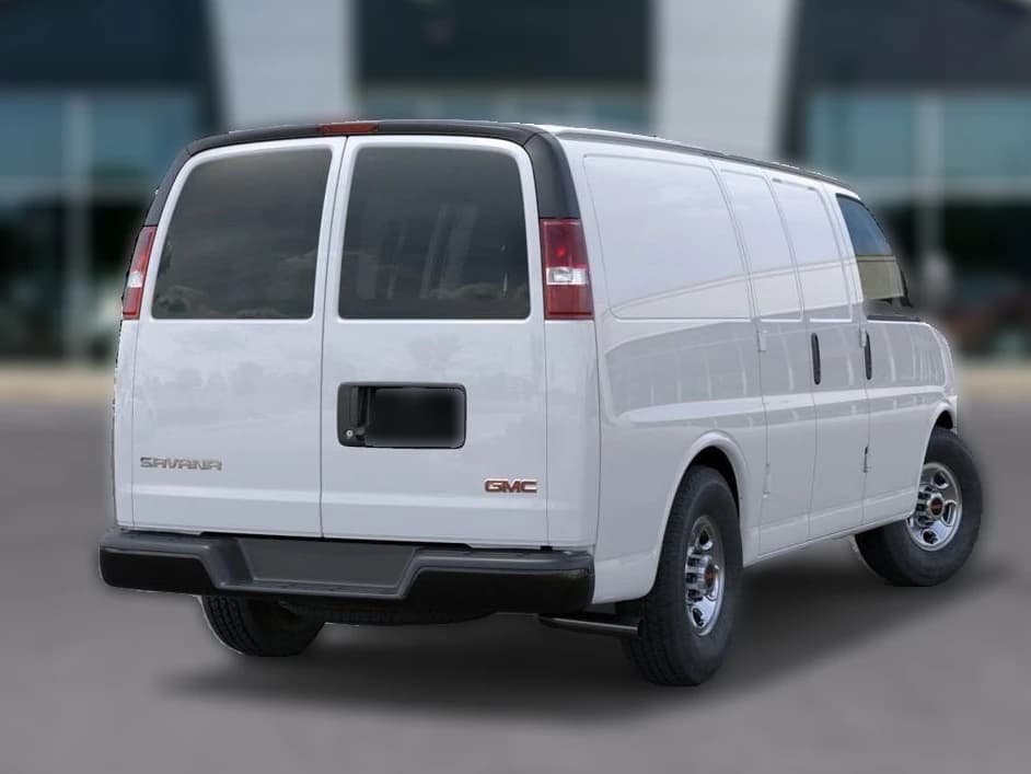 GMC Savana Cargo Van Work Van RWD 2500 135" 2026 — side view