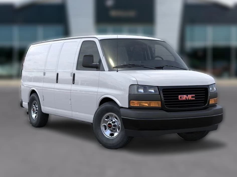 GMC Savana Cargo Van Work Van RWD 2500 135" 2026 — side view