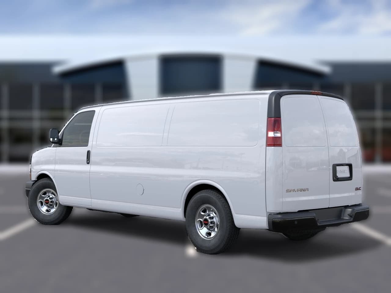 GMC Savana Cargo Van Work Van RWD 2500 155" 2026 — side view