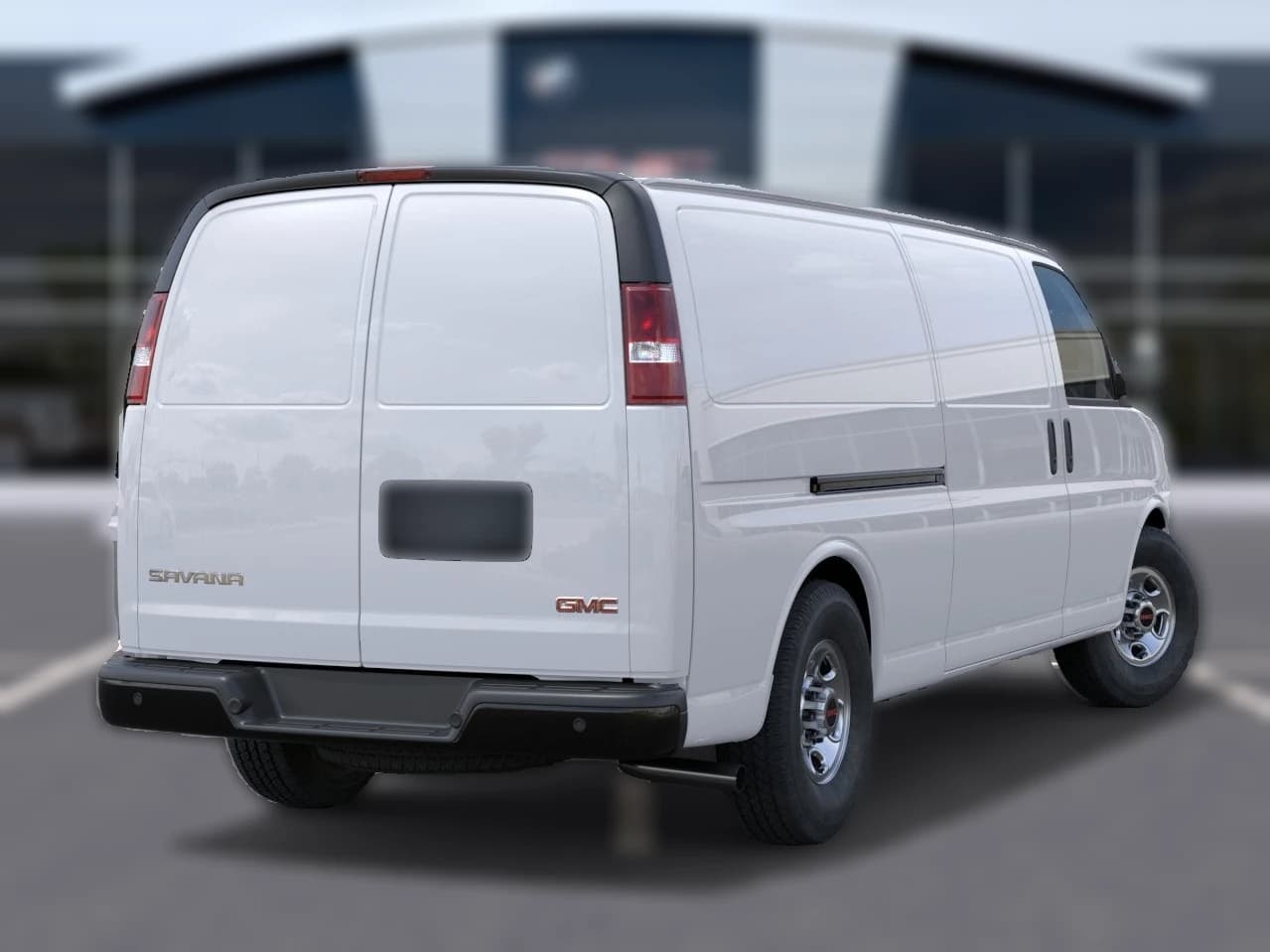 GMC Savana Cargo Van Work Van RWD 2500 155" 2026 — side view