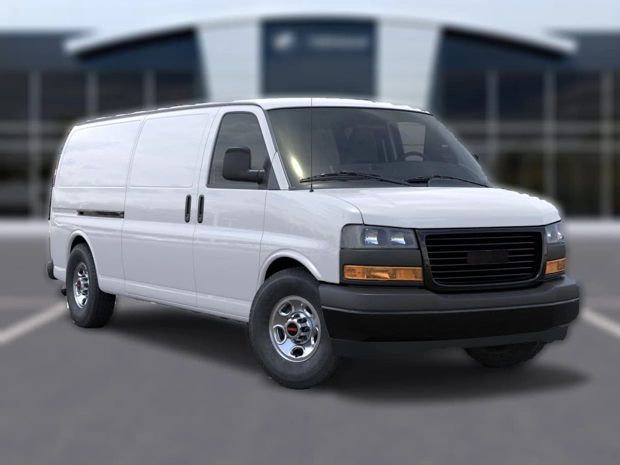 GMC Savana Cargo Van Work Van RWD 2500 155" 2026 — side view