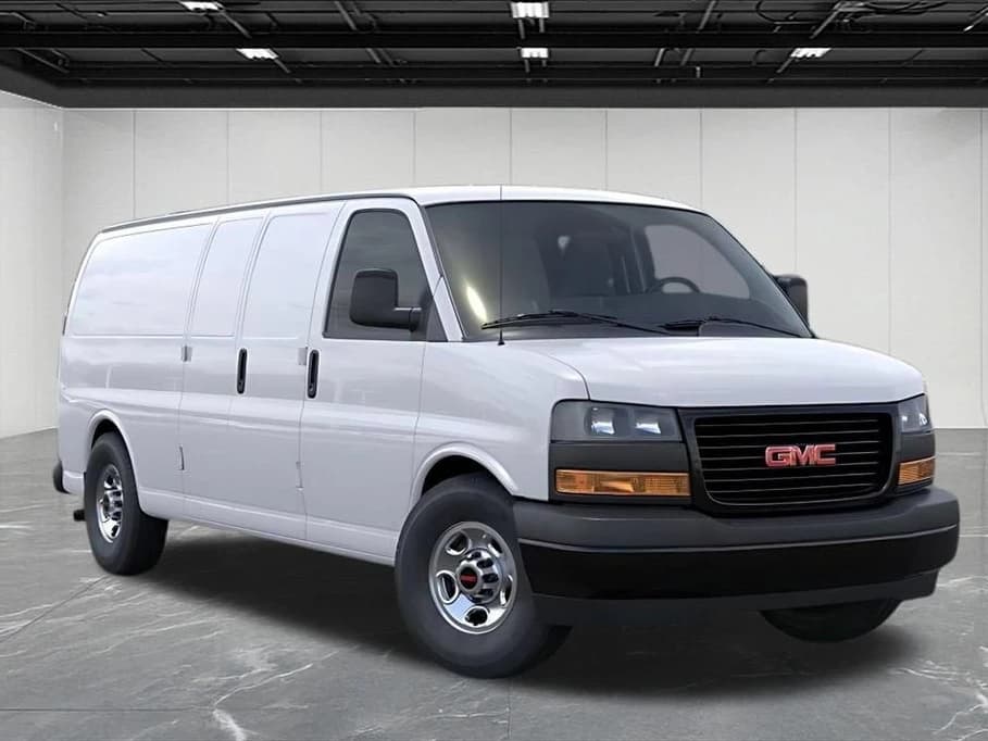 GMC Savana Cargo Van Work Van RWD 2500 155" 2026 — side view
