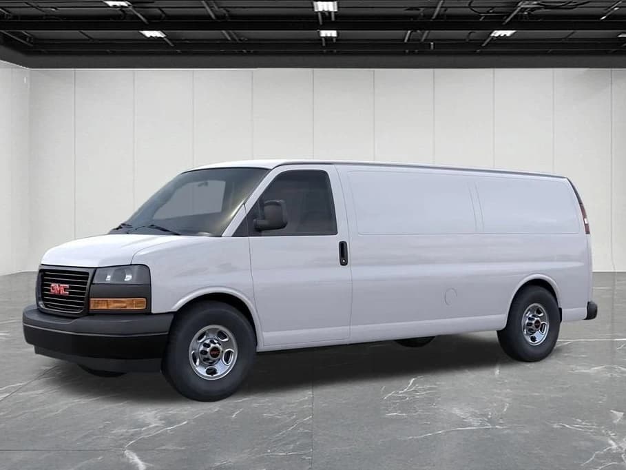 GMC Savana Cargo Van Work Van RWD 2500 155" 2026 — side view