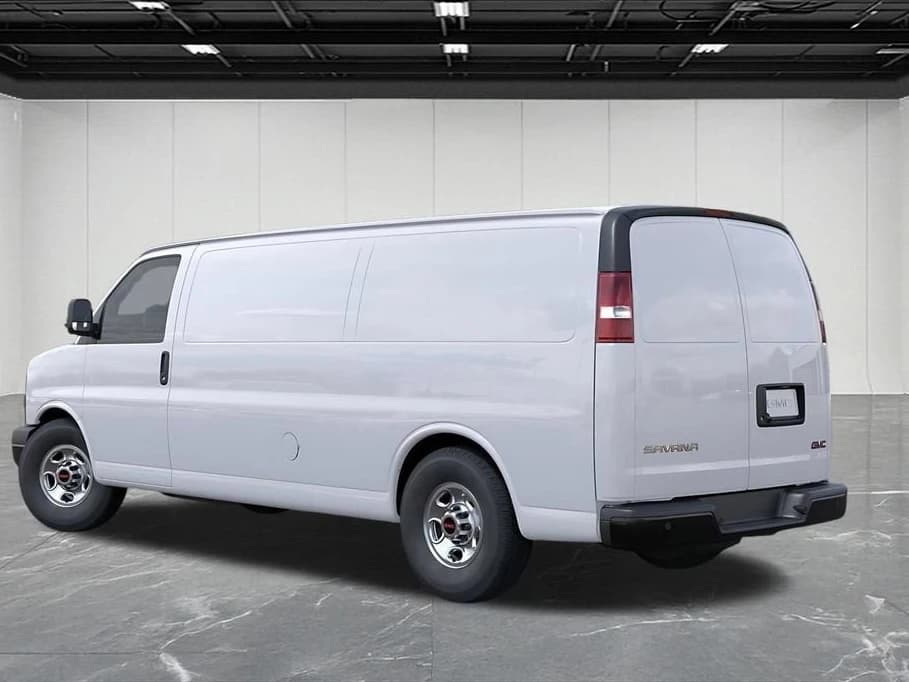 GMC Savana Cargo Van Work Van RWD 2500 155" 2026 — side view