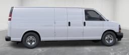 GMC Savana Cargo Van Work Van RWD 2500 155" 2026 — side view