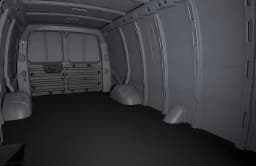 GMC Savana Cargo Van Work Van RWD 2500 155" 2026 — side view