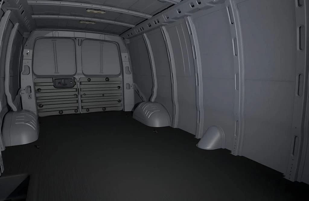 GMC Savana Cargo Van Work Van RWD 2500 155" 2026 — side view