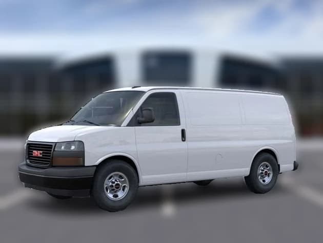 GMC Savana Cargo Van Work Van RWD 3500 135" 2025 — side view