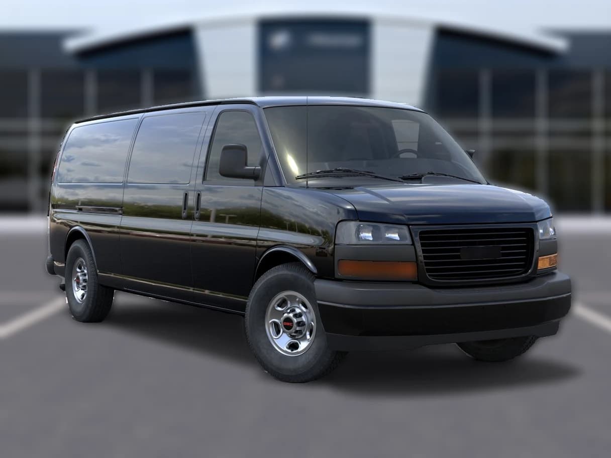 GMC Savana Cargo Van Work Van RWD 3500 155" 2026 — side view
