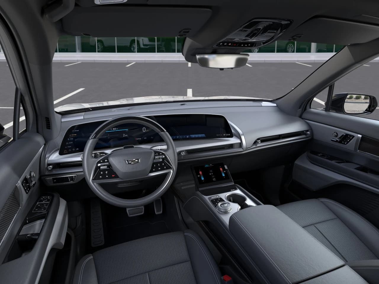 Cadillac VISTIQ Luxury AWD 4dr 2027 — side view