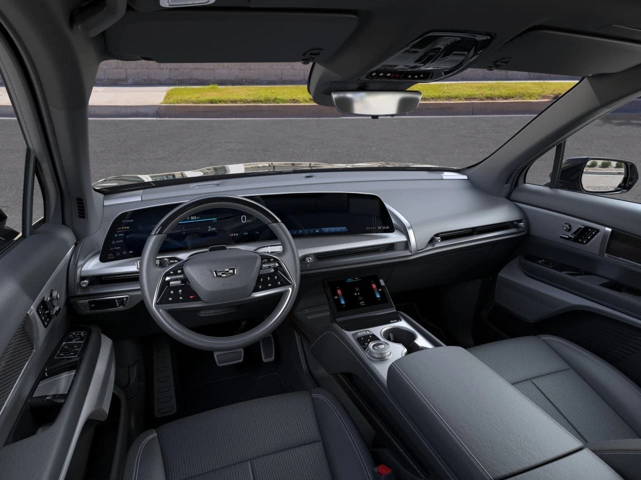 Cadillac VISTIQ Luxury AWD 4dr 2027 — side view