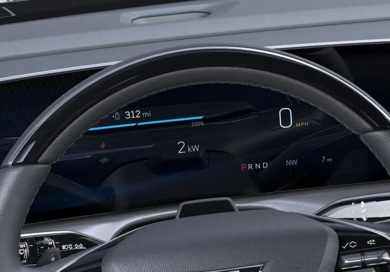Cadillac VISTIQ Luxury AWD 4dr 2027 — side view