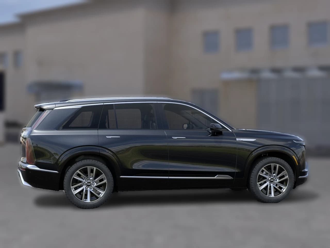 Cadillac VISTIQ Luxury AWD 4dr 2027 — side view
