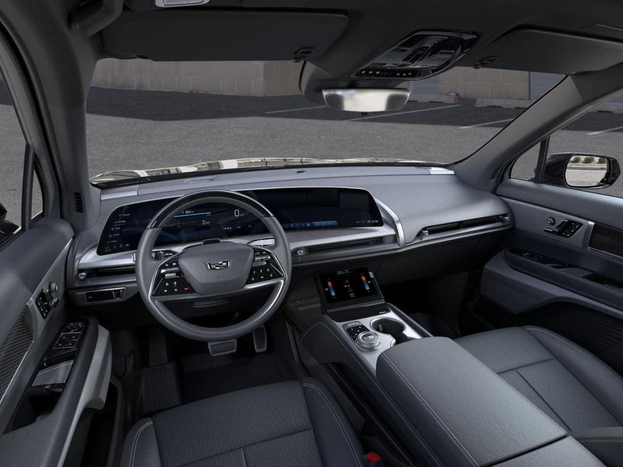 Cadillac VISTIQ Luxury AWD 4dr 2027 — side view