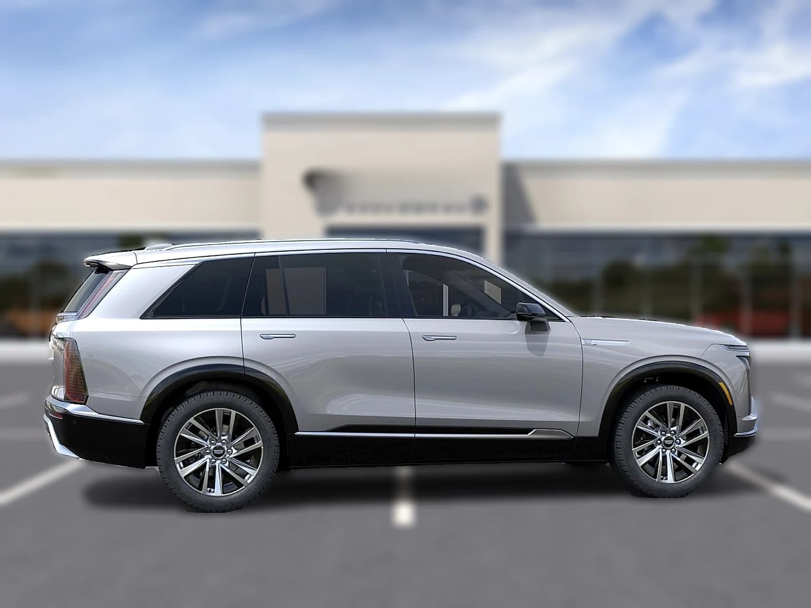 Cadillac VISTIQ Luxury AWD 4dr 2027 — side view