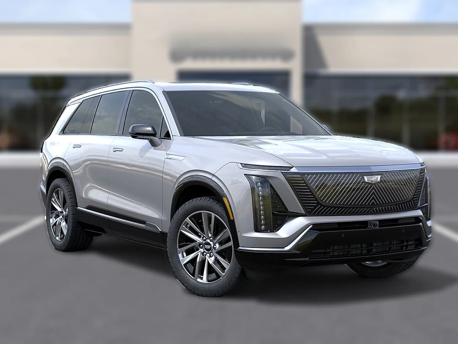 Cadillac VISTIQ Luxury AWD 4dr 2027 — side view