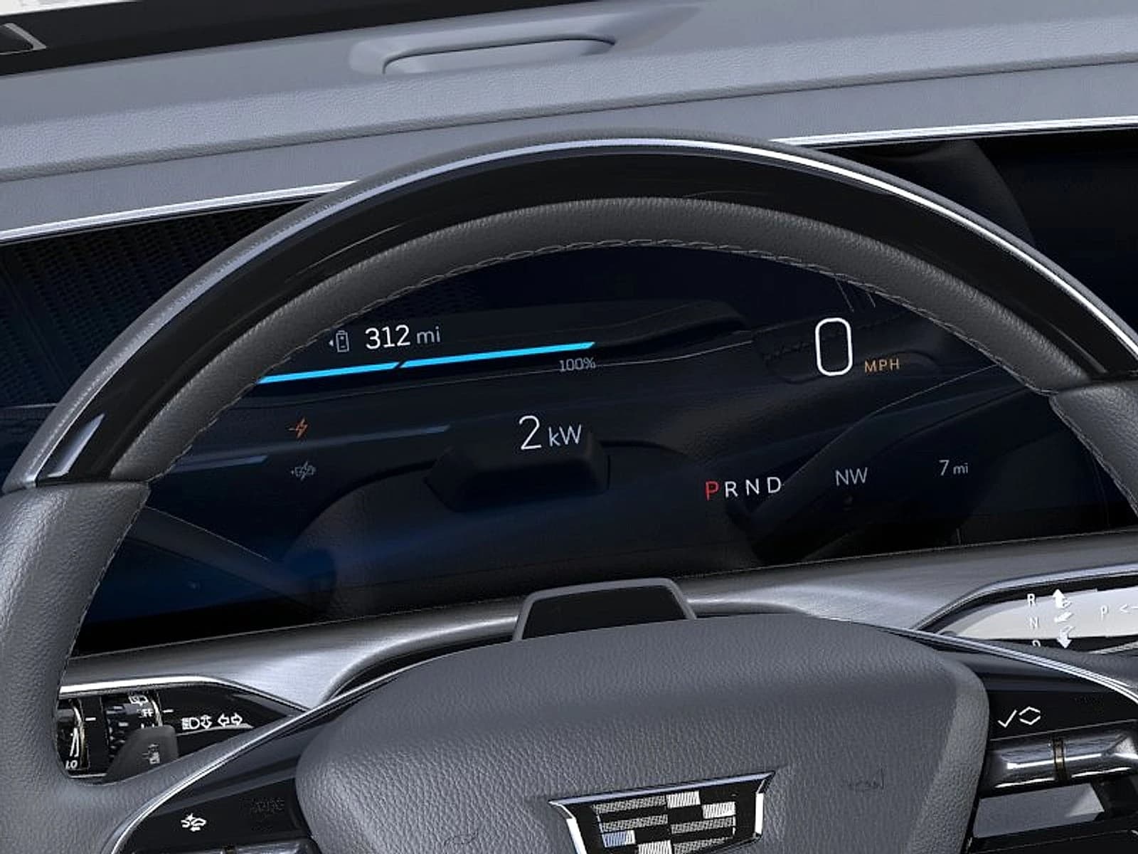 Cadillac VISTIQ Luxury AWD 4dr 2027 — side view