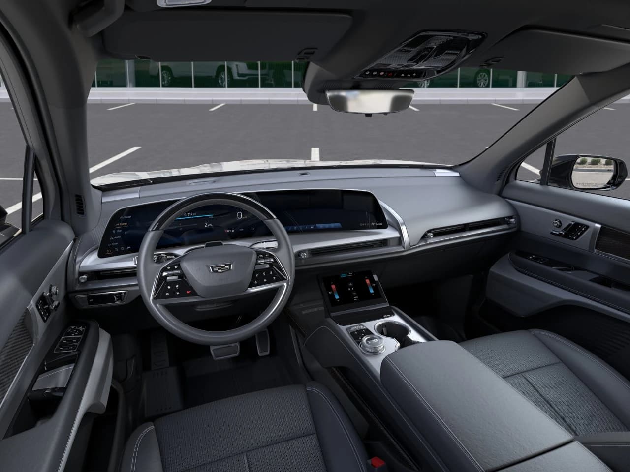 Cadillac VISTIQ Luxury AWD 4dr 2027 — side view