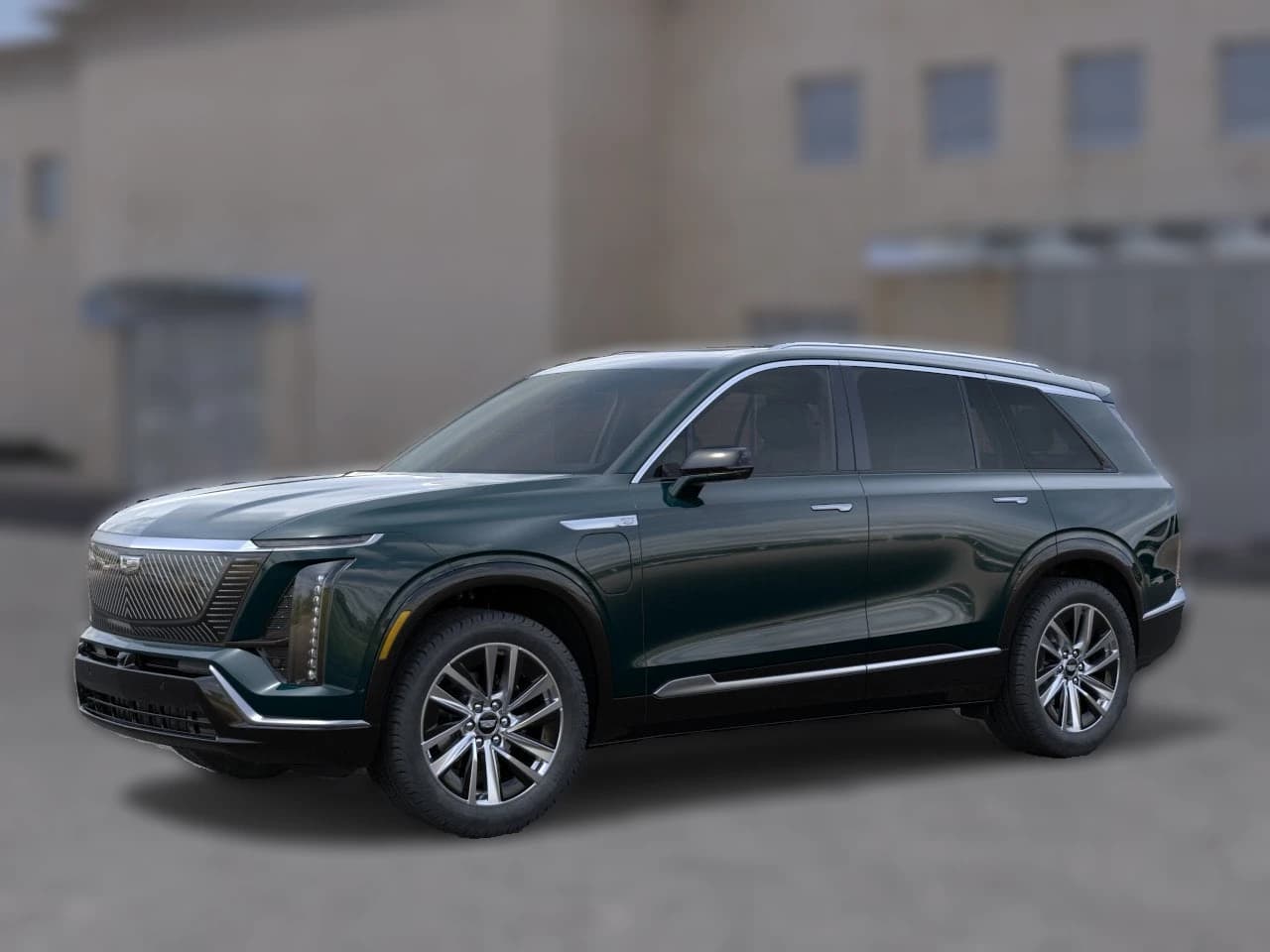 Cadillac VISTIQ Luxury AWD 4dr 2027 — side view