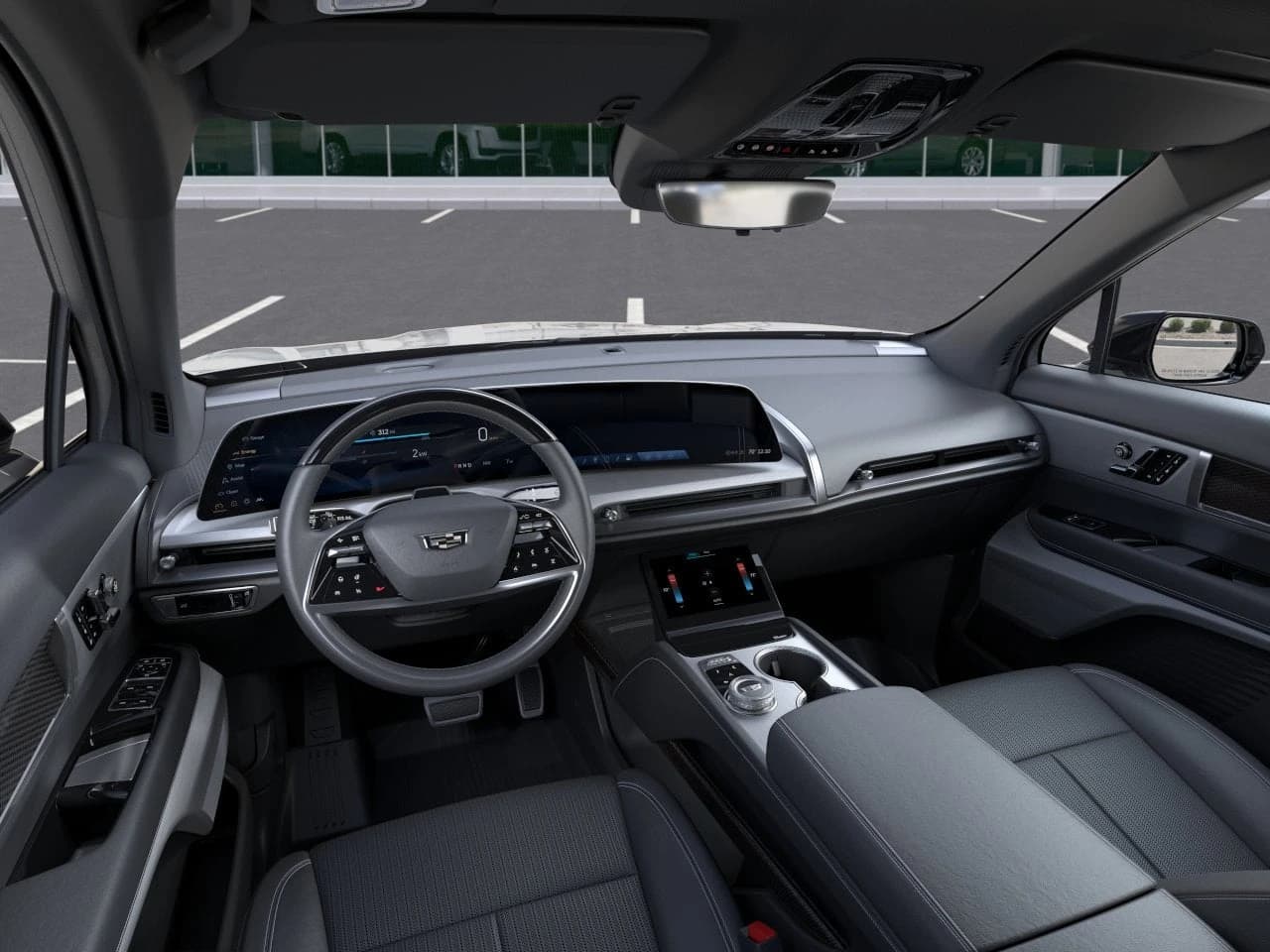 Cadillac VISTIQ Luxury AWD 4dr 2027 — side view