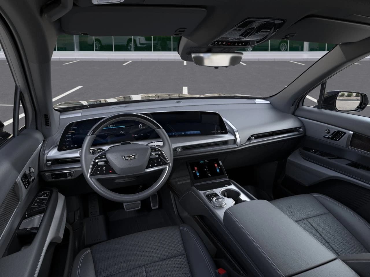 Cadillac VISTIQ Sport AWD 4dr 2027 — side view