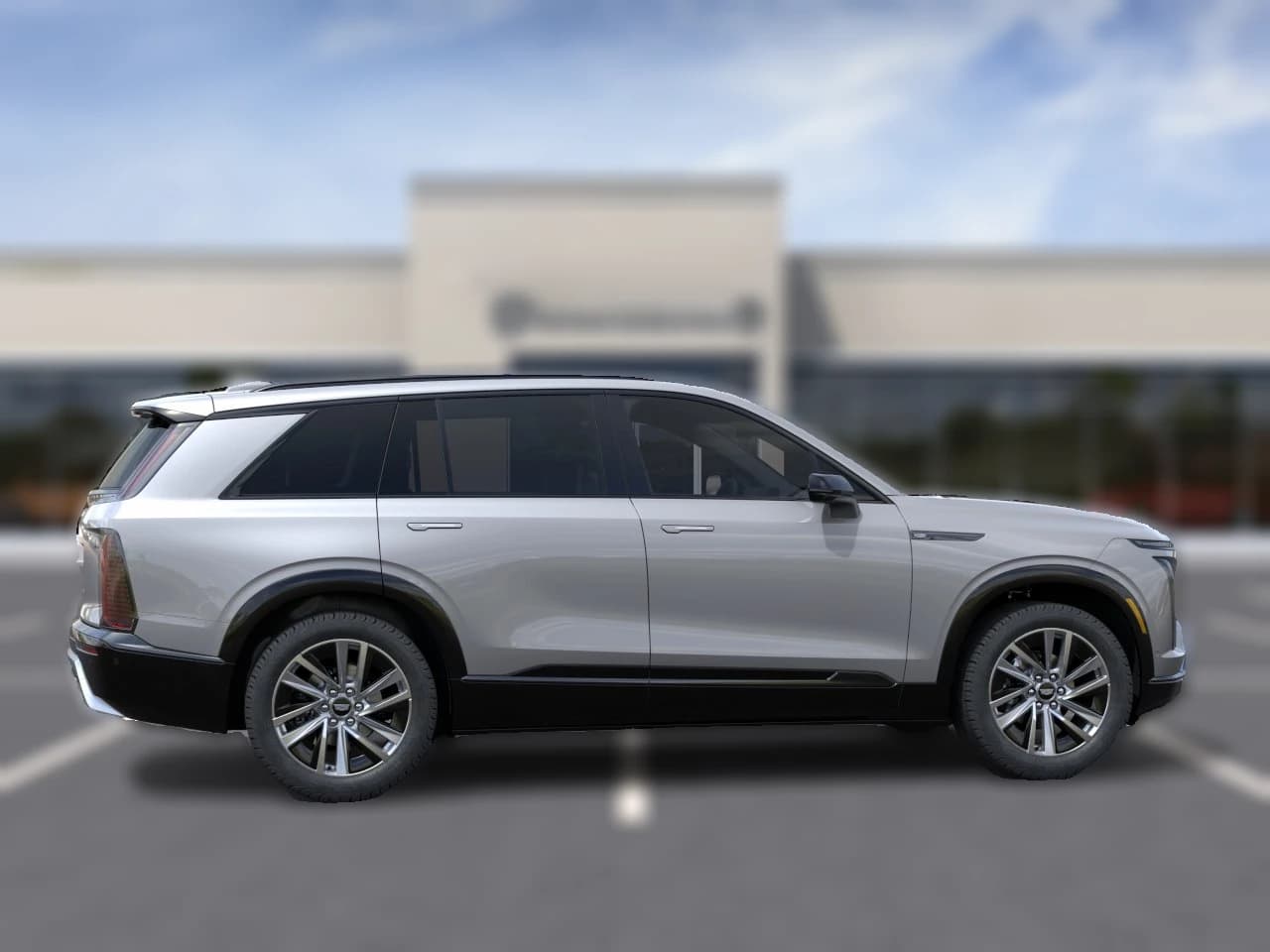 Cadillac VISTIQ Sport AWD 4dr 2027 — side view
