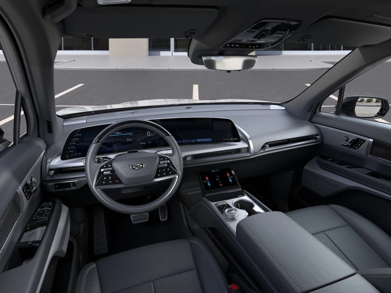 Cadillac VISTIQ Sport AWD 4dr 2027 — side view