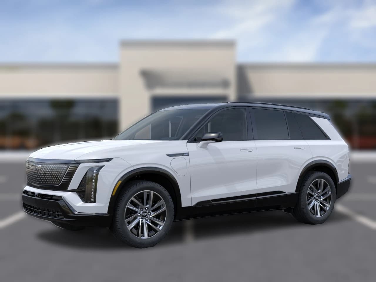 Cadillac VISTIQ Sport AWD 4dr 2027 — side view