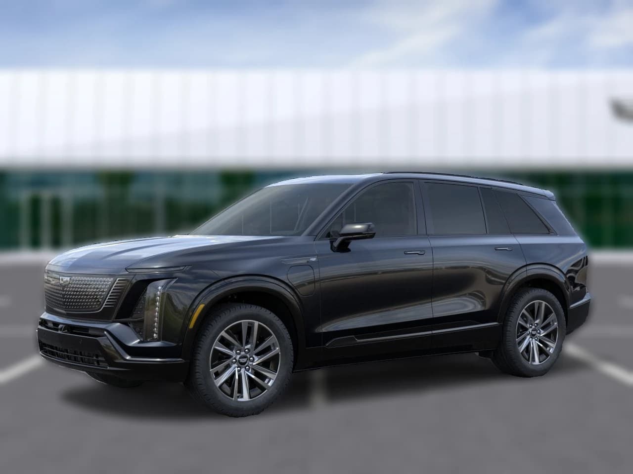 Cadillac VISTIQ Sport AWD 4dr 2027 — side view