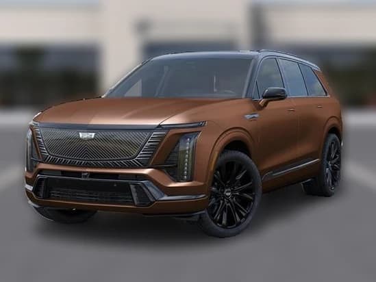 Cadillac VISTIQ Platinum AWD 4dr 2027 — side view