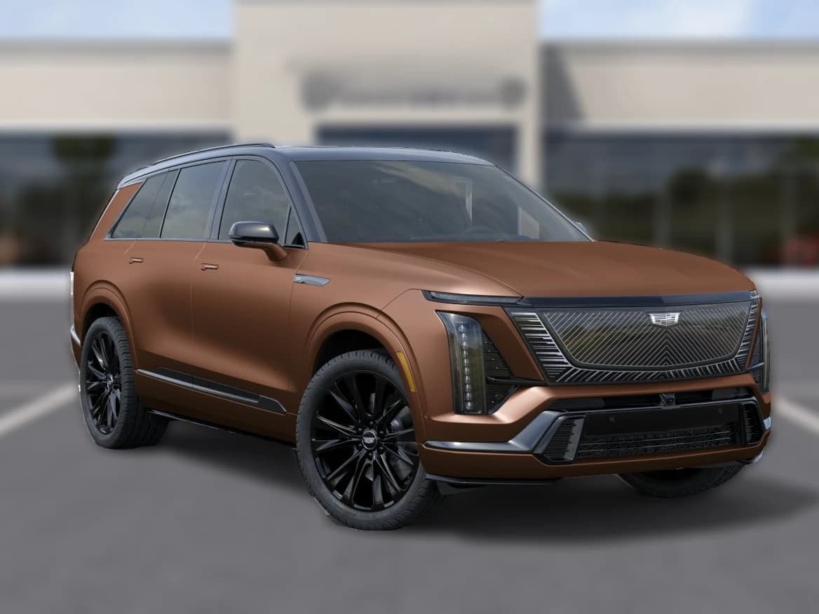 Cadillac VISTIQ Platinum AWD 4dr 2027 — side view