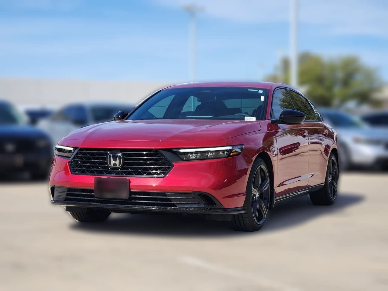 Honda Accord Hybrid Sport-L Sedan 2026 — side view