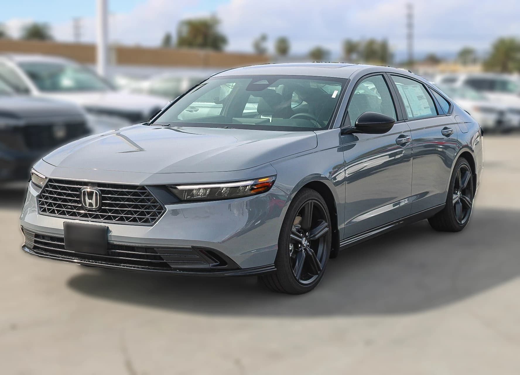 Honda Accord Hybrid Sport-L Sedan 2026 — side view