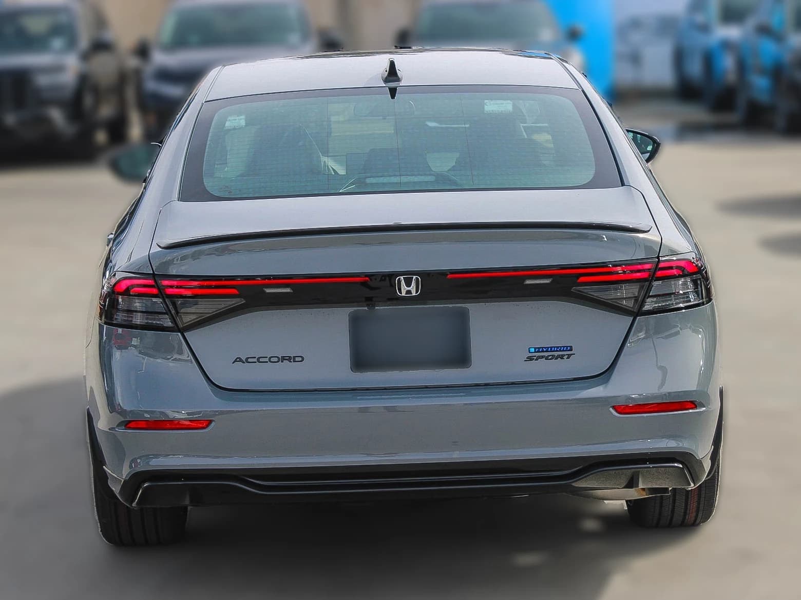 Honda Accord Hybrid Sport-L Sedan 2026 — side view