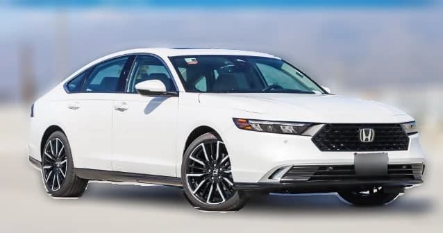 Honda Accord Hybrid Touring Sedan 2026 — side view