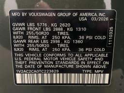 Volkswagen Atlas Cross Sport 2.0T SEL R-Line Black 4MOTION 2026 — side view