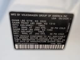 Volkswagen Atlas Cross Sport 2.0T SEL Premium R-Line 4MOTION 2026 — side view