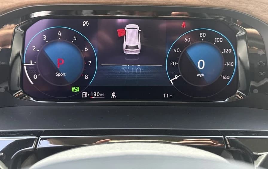 Volkswagen Atlas 2.0T SE w/Technology FWD 2026 — side view