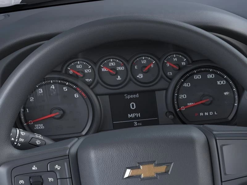 Chevrolet Silverado 2500HD Work Truck 4WD Crew Cab 159" 2026 — side view