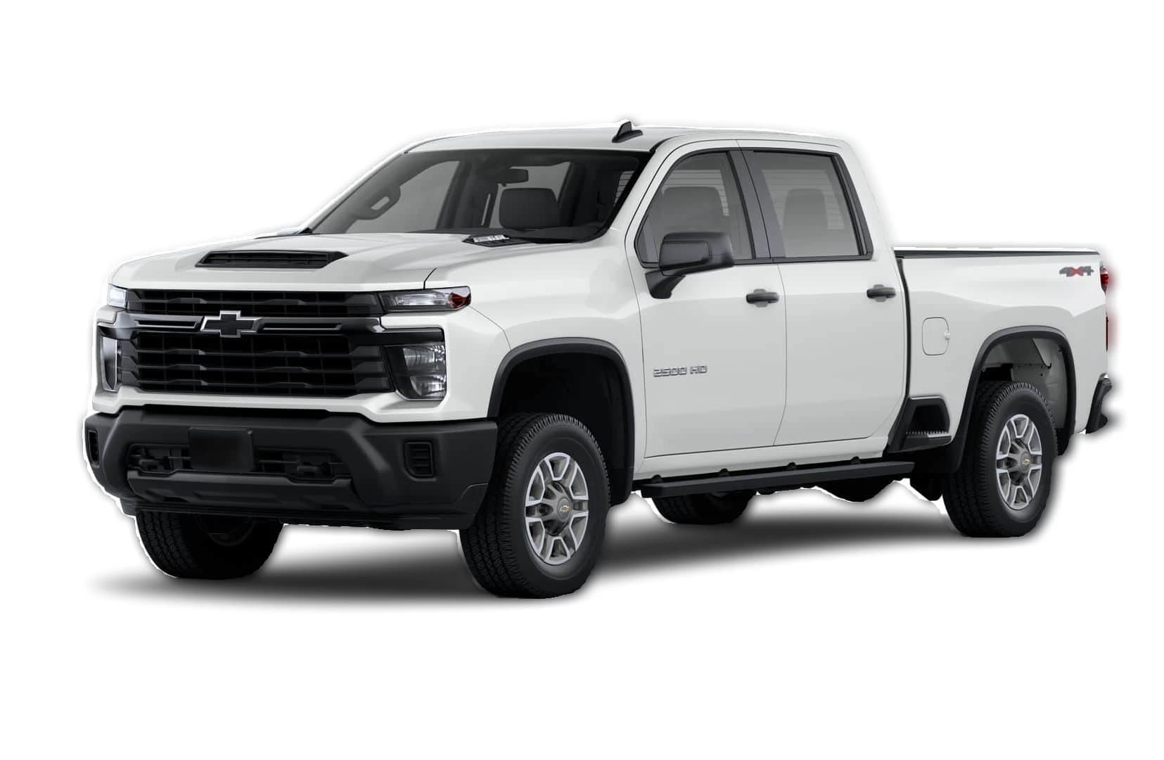 Chevrolet Silverado 2500HD Work Truck 4WD Crew Cab 159" 2026 — side view