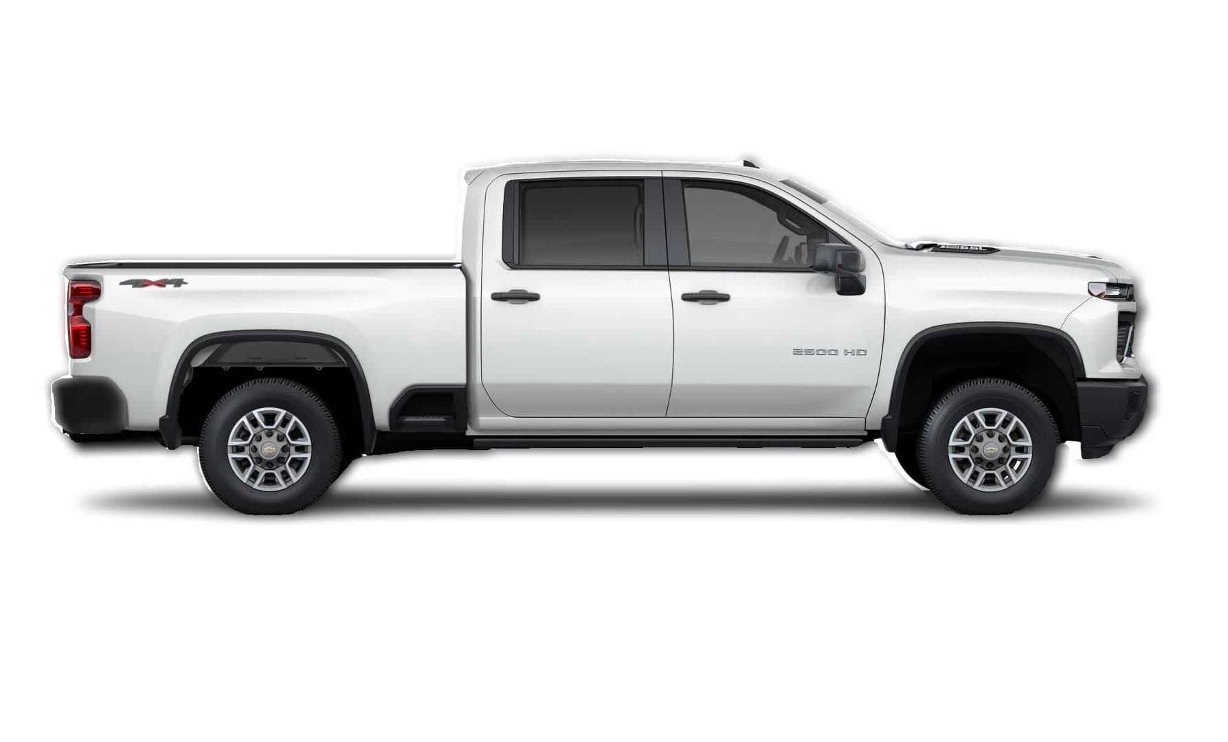 Chevrolet Silverado 2500HD Work Truck 4WD Crew Cab 159" 2026 — side view