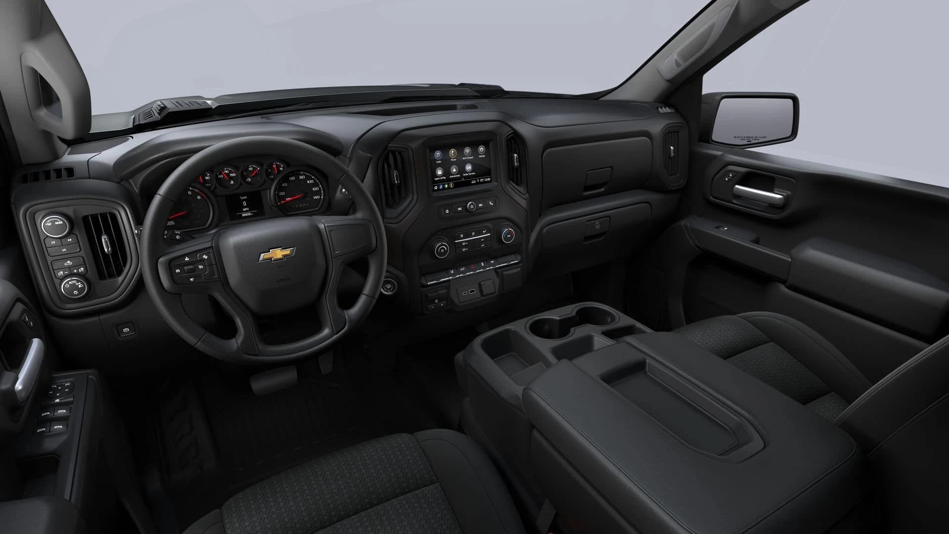 Chevrolet Silverado 2500HD Work Truck 4WD Crew Cab 159" 2026 — side view