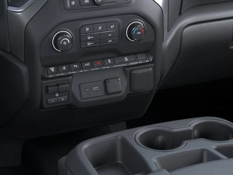 Chevrolet Silverado 2500HD Custom 4WD Crew Cab 159" 2026 — side view