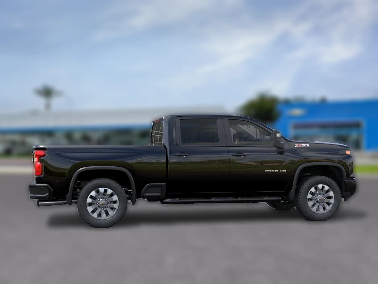 Chevrolet Silverado 2500HD Custom 4WD Crew Cab 159" 2026 — side view