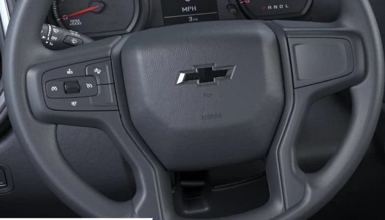 Chevrolet Silverado 2500HD Custom 4WD Crew Cab 159" 2026 — side view