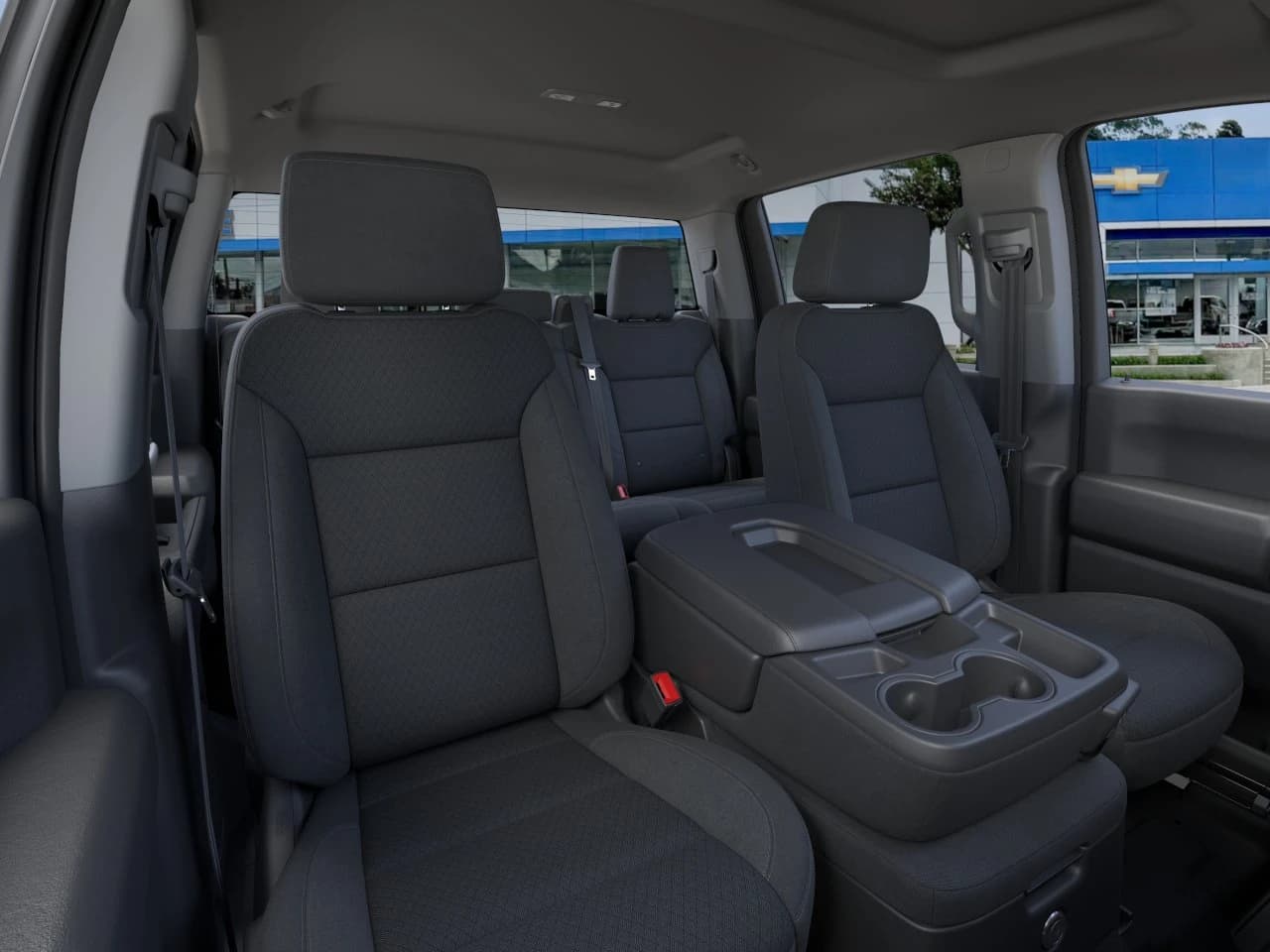 Chevrolet Silverado 2500HD Custom 4WD Crew Cab 159" 2026 — side view