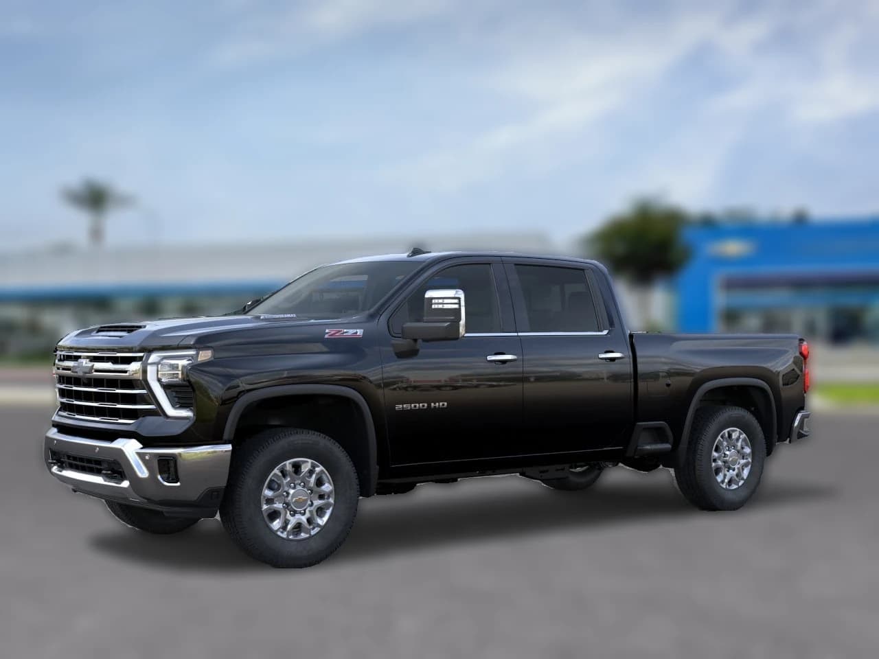 Chevrolet Silverado 2500HD LTZ 4WD Crew Cab 159" 2026 — side view